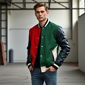 Veste universitaire rose de haute qualité avec sweat à capuche zippé, style automne Streetwear, disponible en gros, vendeur OEM, fabriqué au Pakistan - Product Image 3