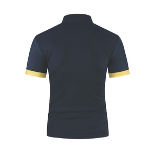 เสื้อโปโลแขนสั้นผ้าคอตตอนระบายอากาศได้ดีสำหรับผู้ชายเสื้อโปโลแขนสั้นปักโลโก้ป้ายโลโก้สำหรับผู้ชายไซส์พิเศษ - Product Image 2
