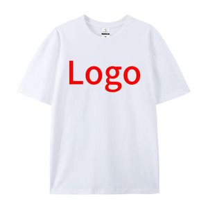 T-shirts personnalisables pour hommes 100% coton tissu tricoté respirant lourd grande taille de haute qualité pour l'impression de broderie - Product Image 5
