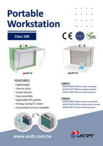 Modelo ACDT: Estación de Trabajo Portátil CBP-54i - 550*240*450 - Product Image 1