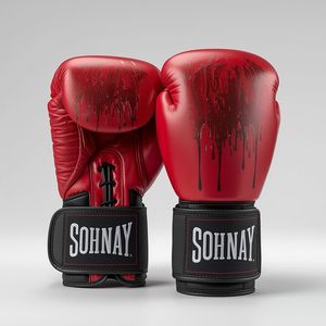 Customized MMA Sanda Boxing Gloves Lightweight Leather Breathable Hand Grips Quick Drying Adjustable Wrist <b>Strap</b> - Product Image 5