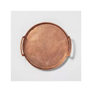 ถาดอลูมิเนียมสีเงินน้ำหนักเบาสำหรับร้านอาหารการจัดเลี้ยงและการรับประทานอาหารสุดหรูของดีไซน์เนอร์พิเศษ - Product Image 4