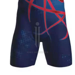 Vente chaude Nouveau Design Wrestling Singlet Numérique Logo Personnalisé Impression Wrestling Gear Singlet - Product Image 4