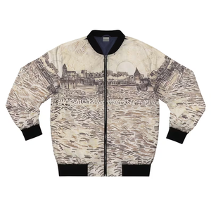 High Quality Custom Sublimation Bomber Jackets Fashion Design Satin Bomber Sublimation Jackets For Men Women - Product Image 5