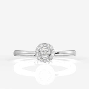 Anillo de Diamante Moissanite en Oro de 14k con Brillo Etéreo - Product Image 4