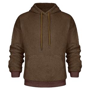 Sudadera con capucha de lana Sherpa de alta calidad para ropa de calle/último diseño invierno grueso cálido hombres pulóver moda invierno hombres sudaderas con capucha - Product Image 3