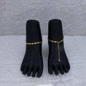 Trending Gold Plated Circle Link <b>Anklet</b> Payal forWomen Designer Foot Chain Jewelry Bridal <b>Fashion</b> <b>Anklet</b> Daily Wear Payal <b>Anklet</b> - Product Image 6