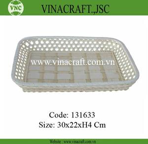 Panier de rangement en bambou rectangulaire d'emballage de stockage à bas prix en matériau naturel 100% du Vietnam - Product Image 6