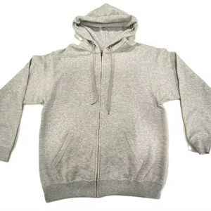 เสื้อฮู้ดผู้ชายผ้าฝ้ายถักคุณภาพสูง ปักลายตามสั่ง สีพื้น สำหรับฤดูใบไม้ร่วง สไตล์สตรีทแวร์ รับผลิตตามแบบ (OEM) ไซส์มาตรฐาน - Product Image 1