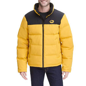 Veste d'hiver pour homme, col montant, fermeture éclair intégrale sur le devant, manches longues, imperméable, écologique, respirante, couleurs personnalisables - Product Image 1