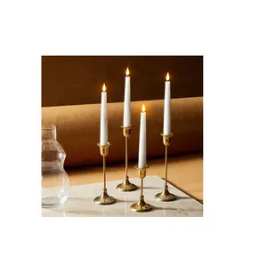 黄铜烛台和婚礼烛台支架金属烛台，价格低廉，免费smaple