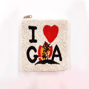 Monedero con Diseño Nuevo, Monedero con Cuentas Good Times Roll, de la India - Product Image 2