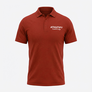Camiseta Polo de Color Sólido para Hombre, Talla Grande, Cómoda, Elegante, de Algodón, Ideal para Ropa Casual, Gimnasio y Deportes al Aire Libre. - Product Image 1