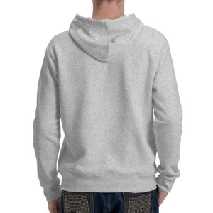 Cotton Blended Basics Men's Pullover Hoodie Custom Print Logo Loose Fit High Quality Fleece Oversize Embroidered Techniques - Product Image 6