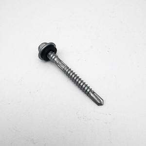 Vis autoperceuse à tête hexagonale avec rondelle EPDM C1022, DIN 7504 K, acier au carbone revêtu d'EPDM, Vietnam THV Fasteners - Product Image 5