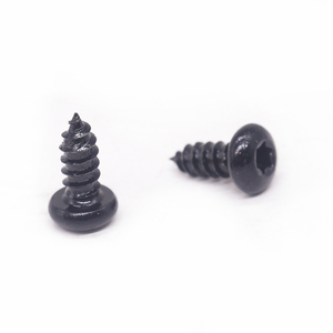 Cross-Headed Black Black <strong>Wood</strong> <strong>Screws</strong> Fixing Woodwork Assembly Furniture Construction Interior Decoration Installation - Product Image 3