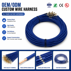 Kabel Pre-Crimped, Kabel Harness Kustom, Perakitan Kabel, Konektor Terminal Tembaga, Kabel OEM ODM, Pasokan Pabrik - Product Image 6