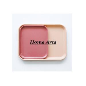 Ensemble de 3 plateaux de service en fer avec poignée en cuir, qualité supérieure, forme ronde, pour dattes et desserts, en gros - Product Image 2