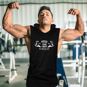 Camiseta sin mangas de gimnasio con contraste de Color de Diseño de Moda de verano, ropa de calle, chaleco deportivo informal, tela transpirable y absorbente de sudor Unisex - Product Image 2