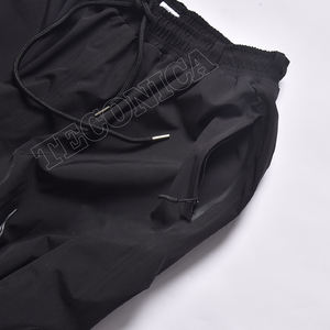 Nouveau High Street Ski Baggy Pantalon Taille Élastique Pantalon Imperméable Couleur Unie Lâche Hip Hop Streetwear Cargo Pantalon - Product Image 4