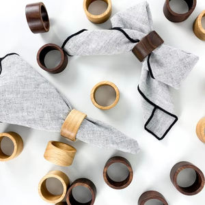 Handmade <b>Resin</b> Napkin <b>Ring</b> & Holder Premium Quality Multi-Color Latest Design Stocked From India - Product Image 1