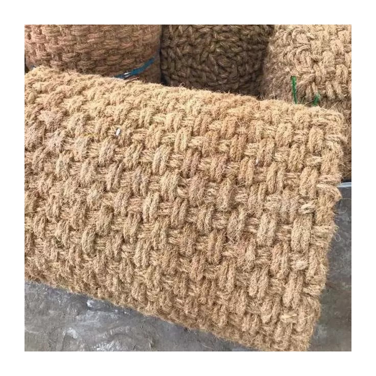 Геотекстильный коврик из кокосового волокна, Плетеный кокосовый коврик, поставляется вьетнамской фабрикой