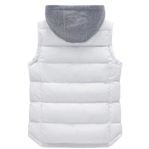 Chaleco Acolchado para Hombre con Capucha y Diseño de Múltiples Bolsillos, Costuras Reforzadas, para Uso en Interiores y Exteriores, Servicio OEM - Product Image 2