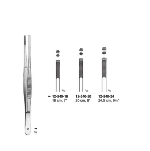 Stille Barraya tejido pinzas de acero inoxidable de alta calidad instrumento quirúrgico - Product Image 1
