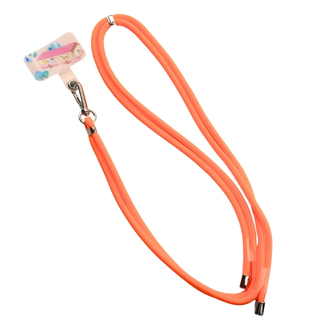 Custom Brand Logo Crossbody Rope Necklace Cell Phone Lanyard