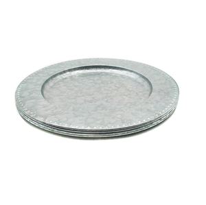 Feuille classique conçu plaque de chargeur en métal plaqué or belle plaque de chargeur Style différent plaque de chargeur en métal moderne - Product Image 1