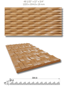 Elegante gabinete de madera enrollable con listón frontal decorativo de almacenamiento Interior elegante cubierta moderna gabinete de cocina Panel de tambor - Product Image 5