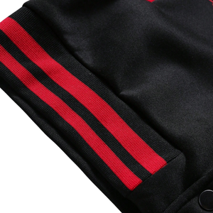 Vestes universitaires personnalisées OEM fabriquées avec des manches en laine 100% et en cuir véritable avec des vestes de baseball personnalisées brodées de chenille - Product Image 5