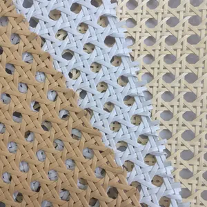 Paneles de malla de caña de ratán PE de plástico de 24 "para muebles, Red de mimbre de tejido abierto para muebles de gabinete, suministros de caña para Sillas - Product Image 2