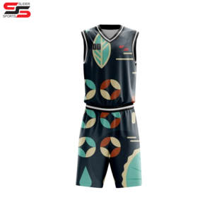 Uniforme de baloncesto para hombre de alta calidad al por mayor en dos tonos Jersey y uniforme de baloncesto conjunto corto - Product Image 3