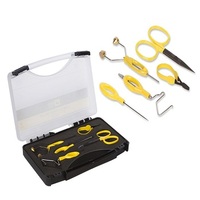 Ergo Loon Outdoors Fliegenbindewerkzeug-Sets, individuelle Farbe & Beschriftung, tragbares Fliegenbindewerkzeug-Set