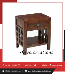 Commode de chevet moderne en bois avec tiroirs extensibles et réglables pour la maison, l'hôtel, le salon et la chambre à coucher - Product Image 6