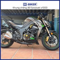Kontrol Motor Kawasaki Z1000 Asli M-Biker Anti-Roll Frame Baja Berkualitas Tinggi Ketebalan Pipa 2.0mm ~3.5kg MB-Z1000-CD