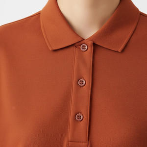 T-shirt en jersey tricoté tendance pour femme, en coton, à manches courtes, séchage rapide, doux, confortable, décontracté, pour l'été, streetwear, haut pour l'extérieur - Product Image 6