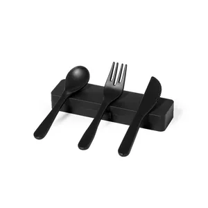 Set di Posate Sostenibili in Materiale Riciclato Florax per Campeggio all'Aperto e Utensili Ecologici - Product Image 2