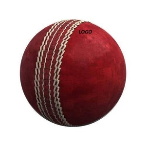 Balle dure de cricket de sport avec logo personnalisé Balle dure de cricket de joueurs d'équipe à vendre - Product Image 3