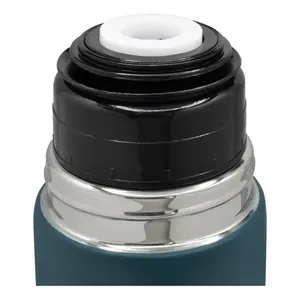 Thermos a Forma di Proiettile Nat Geo 1000 Ml in Acciaio Inossidabile Verde Petrolio Opaco - Product Image 4