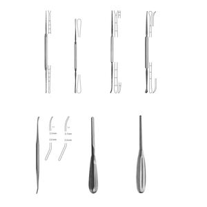 Elevadores Periósteicos de Septo Masing de 20 cm (8''), Elevadores Periósteicos de Septo Ballenger-Hajek de 19 cm, Goldman de 17 cm, Desplazador de Septo - Product Image 1