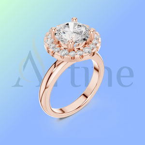 jewel 18K Gold Eternity Band with <b>Simulated</b> <b>Diamond</b> Stones - Product Image 1