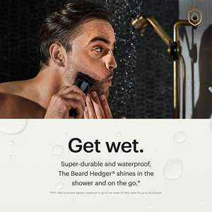 Recortadora de Pelo de Precisión Premium, Impermeable, Eléctrica, para Zona Íntima y Cuerpo, Set de Aseo Corporal y Barba, con Batería - Product Image 4