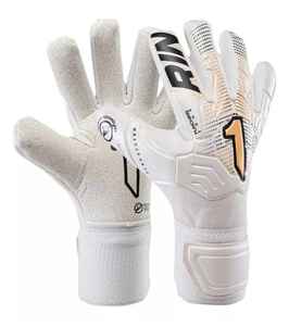 Guantes de portero de cuero Premium personalizables ajuste personalizado venta al por mayor fútbol látex agarre - Product Image 6