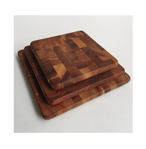 Tabla de Cortar de Madera Natural de Diseño Elegante y Popular, Tabla de Cortar de Forma Única con Orificio para Colgar - Product Image 4