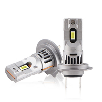 Ampoule de phare LED H7 tout-en-un, Plug-and-Play, 12V, 6000K, température de couleur blanche, phares LED H7 pour voitures