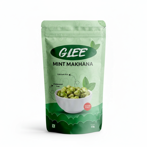Nueces Makhana Tostadas Saladas con Sabor a Pudina de Menta, 50g, Sin Gluten, Alto Contenido de Proteínas, en Bolsa Doypack - Product Image 1