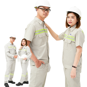 VN SUPPLIERS <b>work</b> <b>clothes</b> outside logo <b>construction</b> worker set uniform electrical welding coverall outfits - FMF uniform factory - Product Image 2