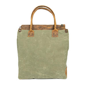 Sac en cuir d'extérieur de haute qualité, design unique, tissu Panama, résistant à l'eau, sac vintage - Product Image 3